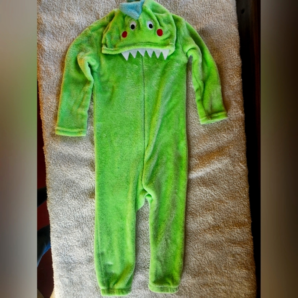 Kids Fleece Dinosaur Onesie